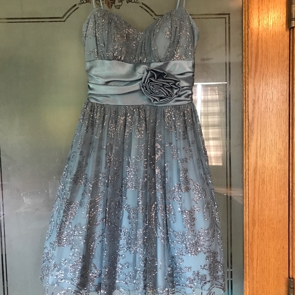 Light Blue Homecoming/Special Occasion Dress